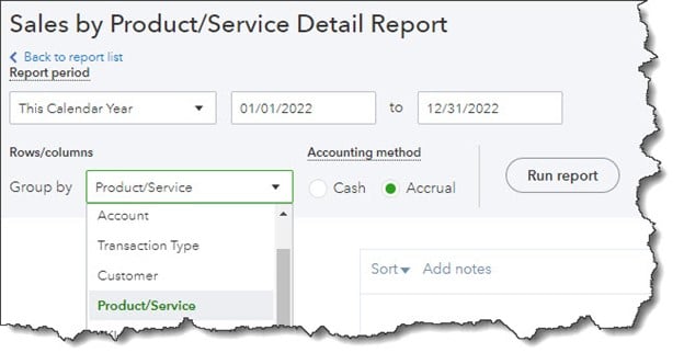 You can customize and run QuickBooks Online’s Sales reports