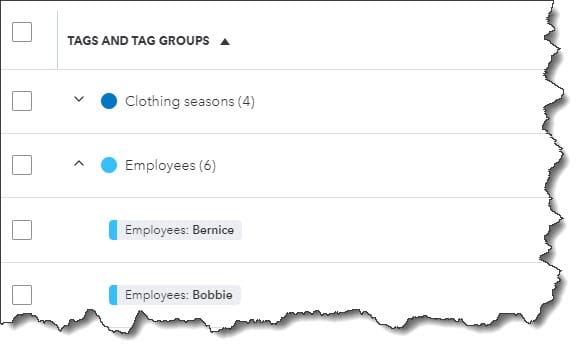 Once you’ve created a group, you can start adding tags.